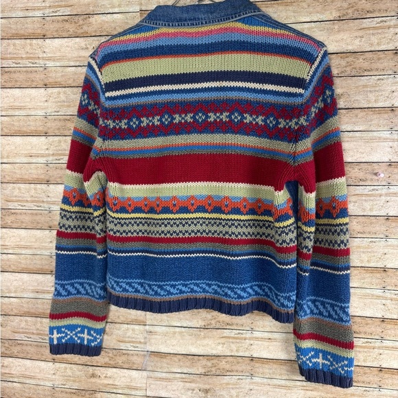 ⬇️ David Brooks Denim and Sweater Knit Jacket - Picture 2 of 6